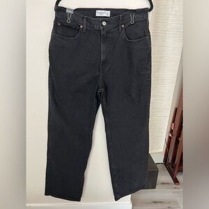 Abercrombie & Fitch The 90s Relaxed Jean High Rise